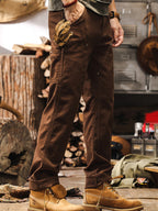 Marcus | Men's Straight-Leg Cargo Pants | Rivet Pockets · PNY