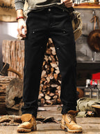 Marcus | Men's Straight-Leg Cargo Pants | Rivet Pockets · PNY