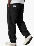 Marcus | Men's Straight-Leg Corduroy Pants | Back Pocket · PNY
