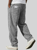 Marcus | Men's Straight-Leg Corduroy Pants | Back Pocket · PNY