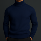 Marcus | Men's Turtleneck Sweater | Ribbed Knit · PNY