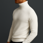 Marcus | Men's Turtleneck Sweater | Ribbed Knit · PNY