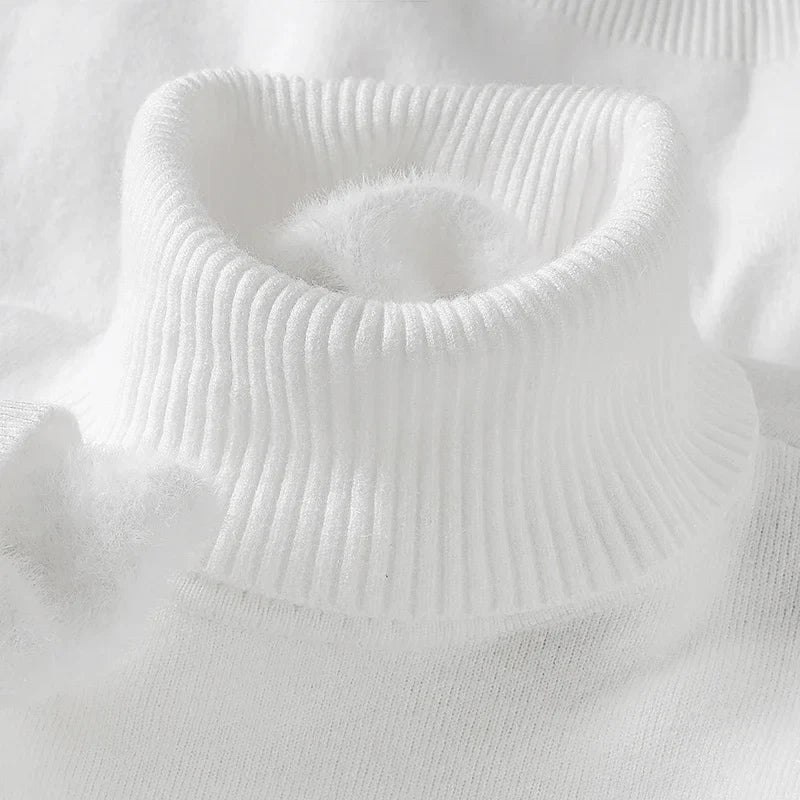 Marcus | Men's Turtleneck Sweater | Ribbed Knit · PNY