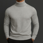 Marcus | Men's Turtleneck Sweater | Ribbed Knit · PNY