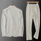 Marcus | Men's Two-Button Suit Set | Linen · PNY