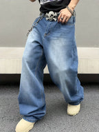 Marcus | Men's Wide-Leg Jeans | Faded Denim · PNY