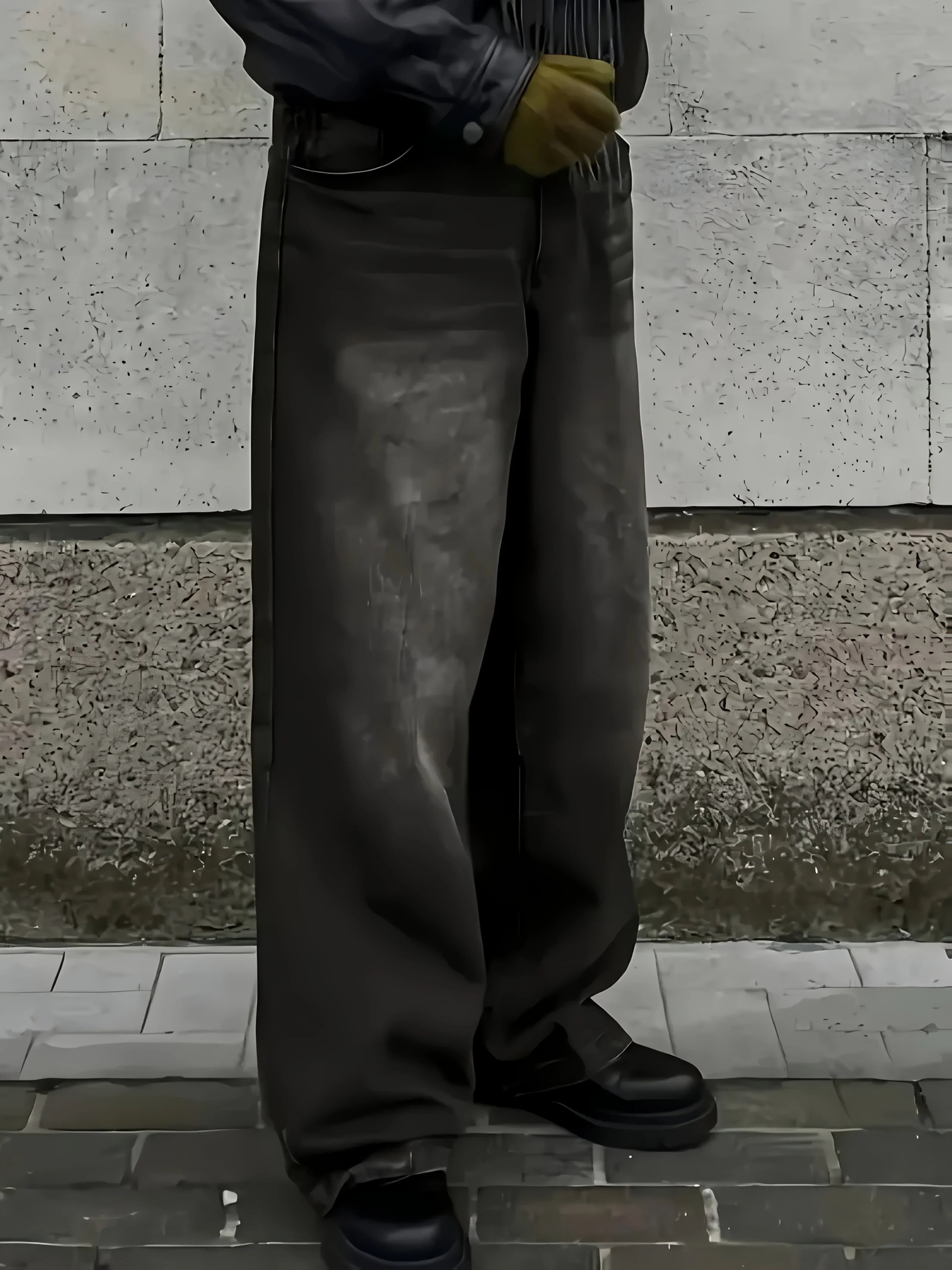 Marcus | Men's Wide-Leg Jeans | Faded Denim · PNY