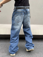 Marcus | Men's Wide-Leg Jeans | Faded Denim · PNY