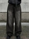Oliver | Men's Wide-Leg Jeans | Faded Denim