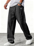 Marcus | Men's Wide-Leg Pants | Elastic Waist · PNY