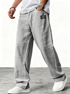 Marcus | Men's Wide-Leg Pants | Elastic Waist · PNY