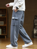 Marcus | Men's Wide-Leg Sweatpants | Cargo Pocket · PNY