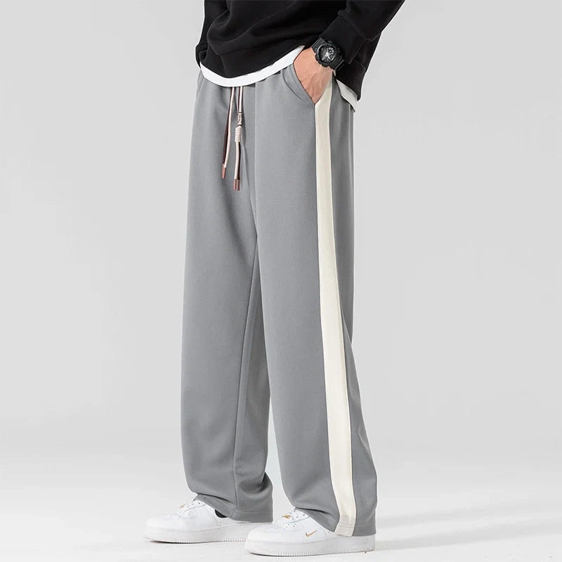 Marcus | Men's Wide-Leg Sweatpants | Side Stripe · PNY
