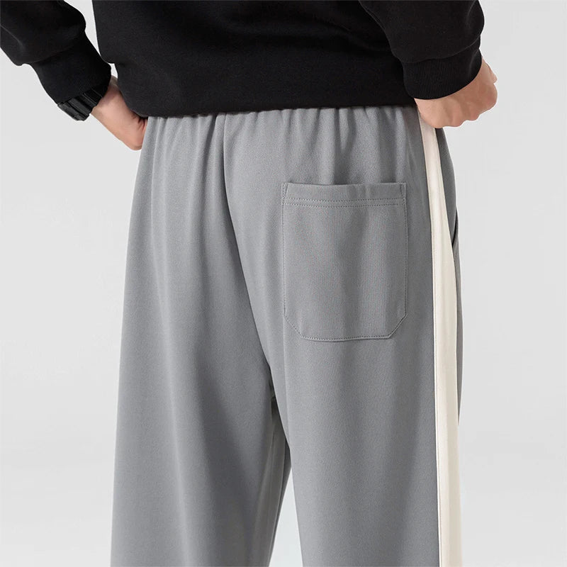Marcus | Men's Wide-Leg Sweatpants | Side Stripe · PNY