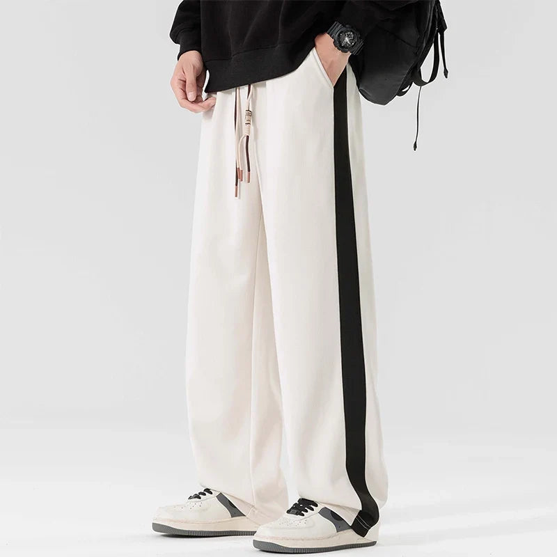Marcus | Men's Wide-Leg Sweatpants | Side Stripe · PNY