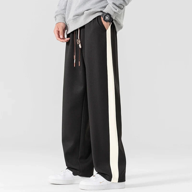 Marcus | Men's Wide-Leg Sweatpants | Side Stripe · PNY