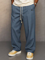 Marcus | Men's Wide-Leg Trousers | Drawstring Waist · PNY