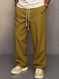 Thomas | Men's Wide-Leg Trousers | Drawstring Waist