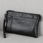 Marcus | Men's Zip Clutch | Leather Wristlet · PNY