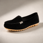 Margot | Women's Slip-On Loafers | Suede · PNY