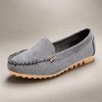 Margot | Women's Slip-On Loafers | Suede · PNY