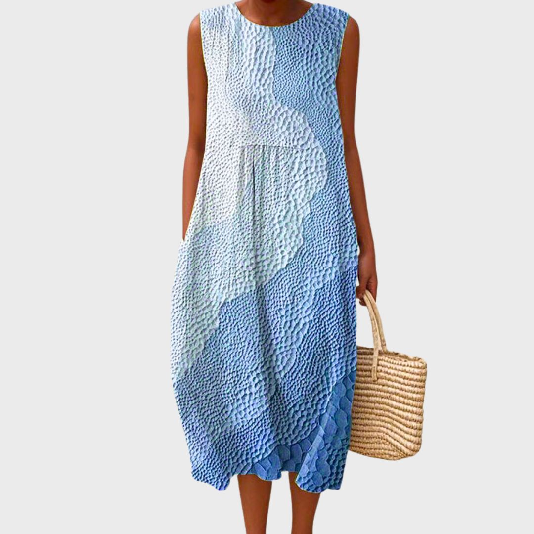 Marion | Women's Sleeveless Dress | Plaid Print · PNY