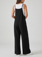 Marlene | Women's Wide-Leg Jumpsuit | Adjustable Straps - PNY