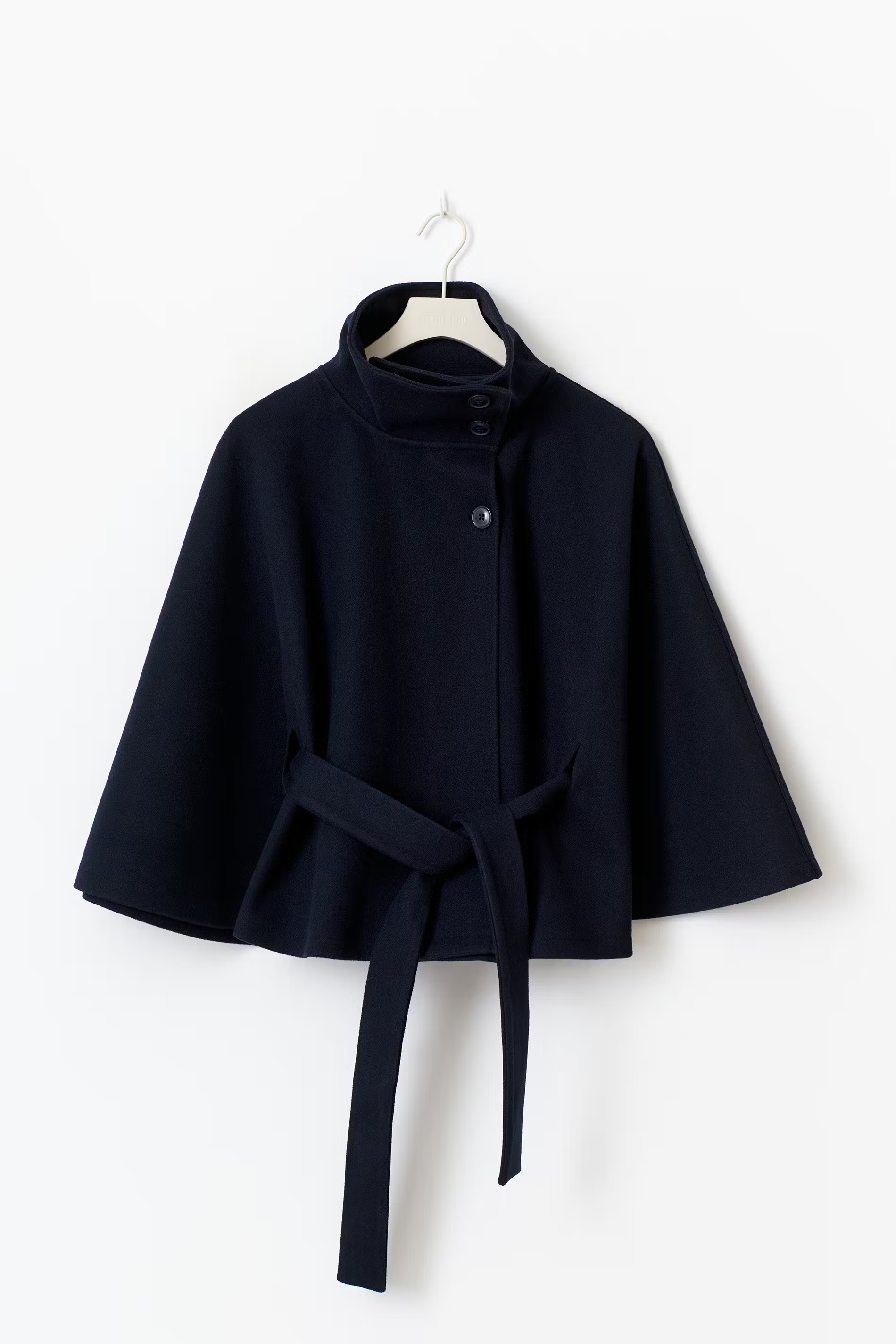 Marlowe | Women's Cape Coat | Belted Waist · PNY
