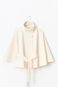 Marlowe | Women's Cape Coat | Belted Waist · PNY