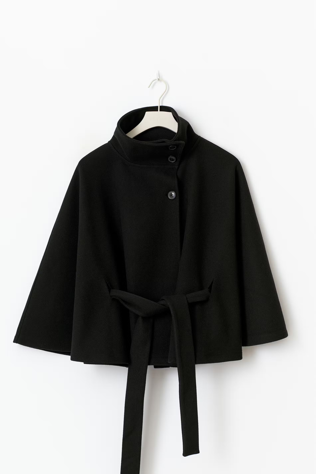 Marlowe | Women's Cape Coat | Belted Waist · PNY