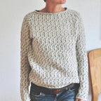 Marlowe | Women's Crewneck Sweater | Speckled Knit · PNY