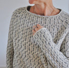 Marlowe | Women's Crewneck Sweater | Speckled Knit · PNY