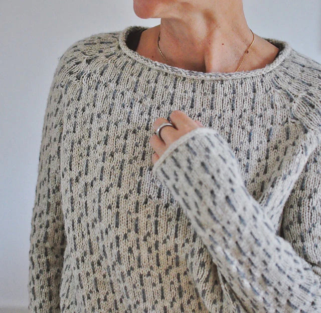Marlowe | Women's Crewneck Sweater | Speckled Knit · PNY