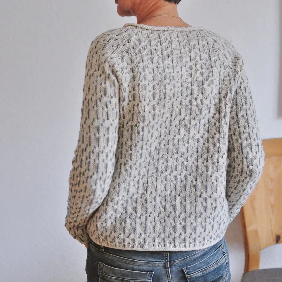 Marlowe | Women's Crewneck Sweater | Speckled Knit · PNY