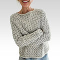 Marlowe | Women's Crewneck Sweater | Speckled Knit