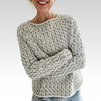Marlowe | Women's Crewneck Sweater | Speckled Knit · PNY