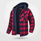 Mason | Men's Hooded Flannel Jacket | Plaid · PNY
