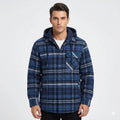 Mason | Men's Hooded Flannel Jacket | Plaid