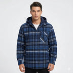 Mason | Men's Hooded Flannel Jacket | Plaid · PNY