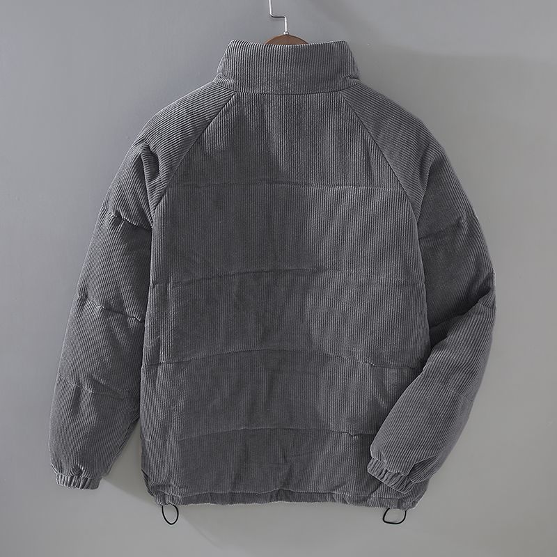 Mason | Men's Stand-Collar Puffer Jacket | Corduroy · PNY