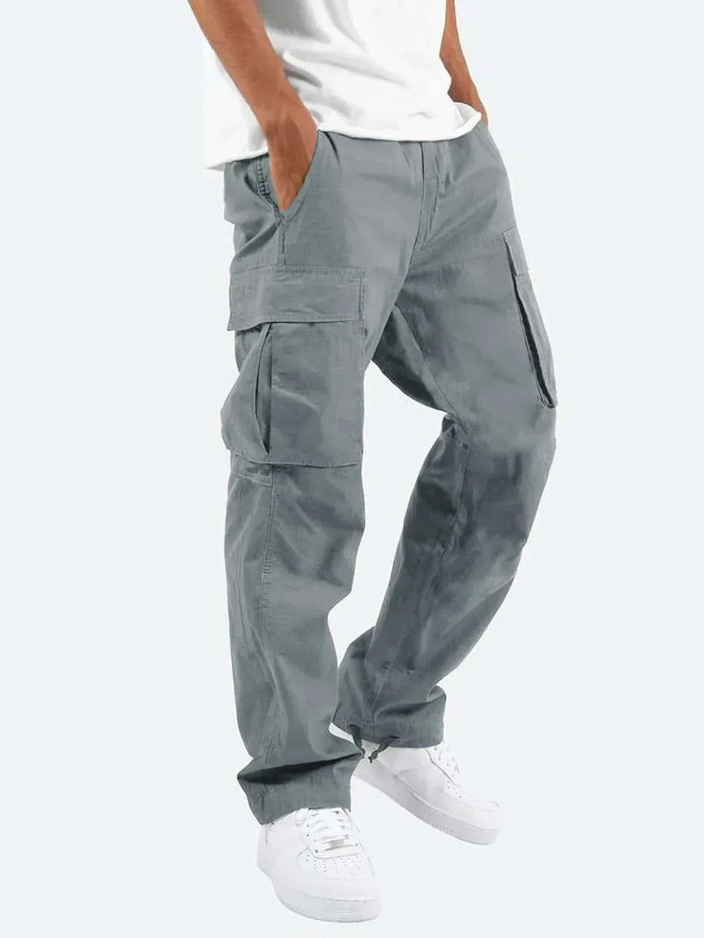 Mason | Men's Straight-Leg Cargo Pants | Flap Pockets · PNY