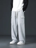 Mason | Men's Wide-Leg Sweatpants | Cargo Pockets · PNY