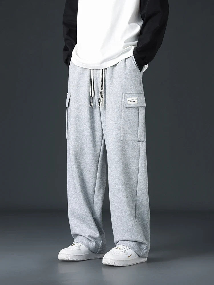 Mason | Men's Wide-Leg Sweatpants | Cargo Pockets · PNY