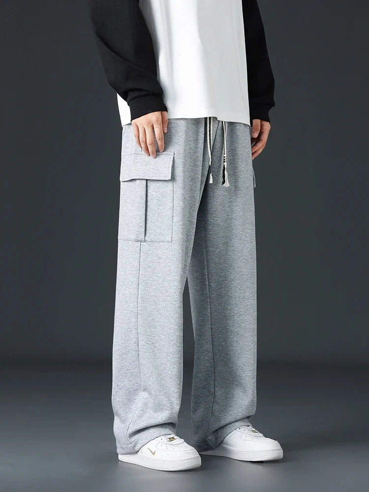 Mason | Men's Wide-Leg Sweatpants | Cargo Pockets · PNY