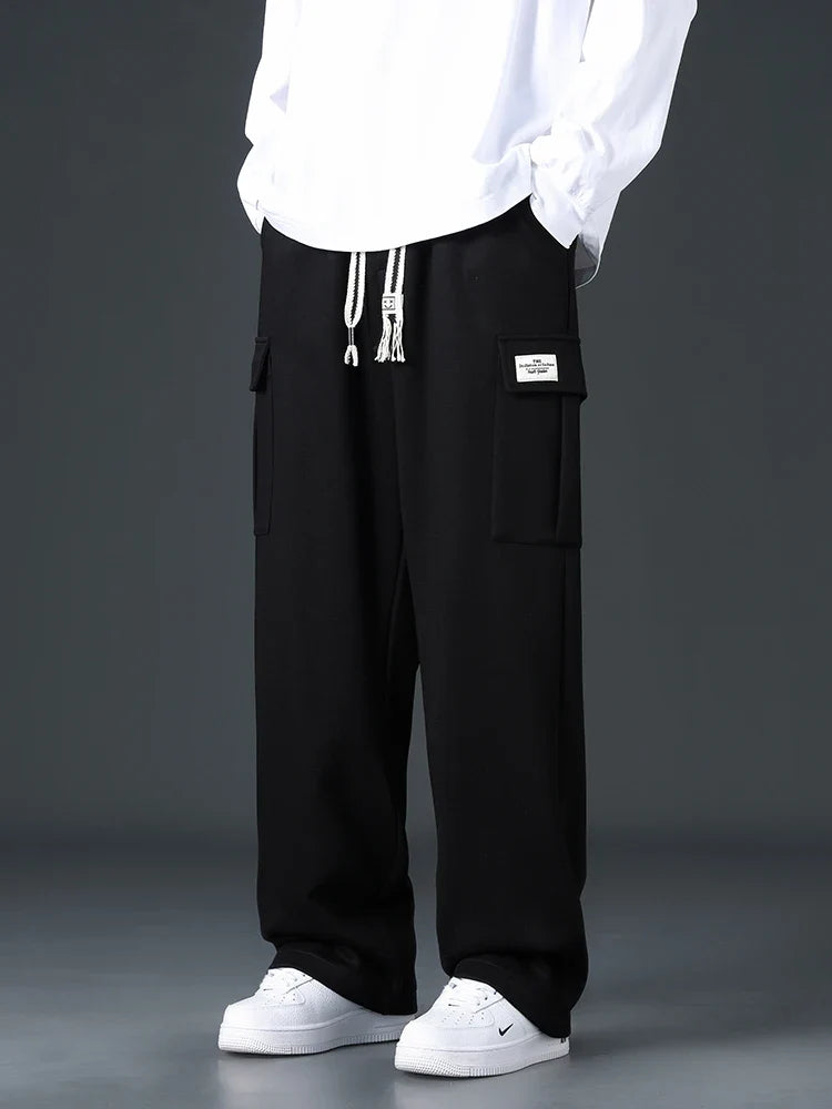 Mason | Men's Wide-Leg Sweatpants | Cargo Pockets · PNY