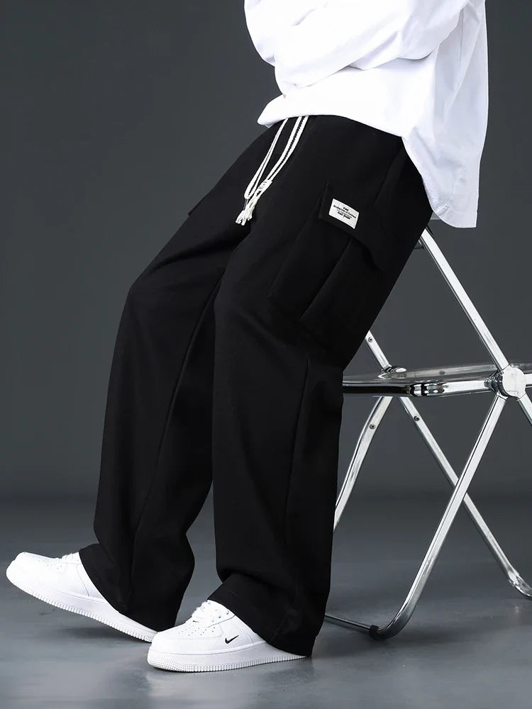 Mason | Men's Wide-Leg Sweatpants | Cargo Pockets · PNY