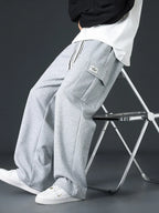 Mason | Men's Wide-Leg Sweatpants | Cargo Pockets · PNY
