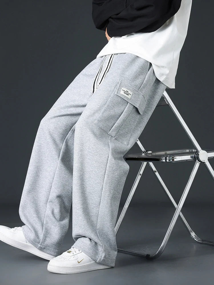 Mason | Men's Wide-Leg Sweatpants | Cargo Pockets · PNY