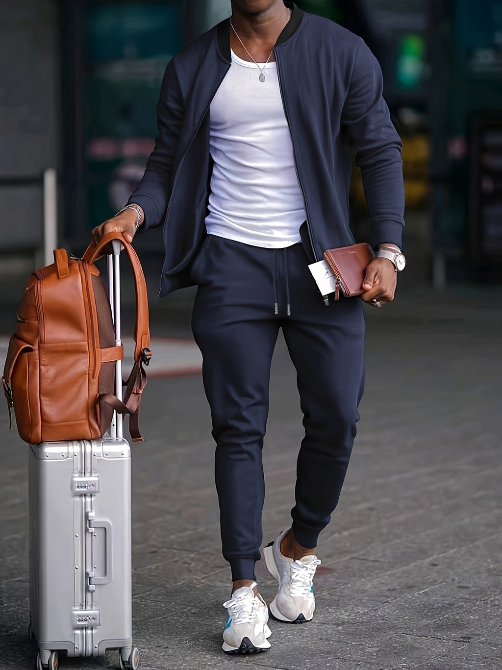 Mason | Men's Activewear Set | Zip-Up Training Outfit · PNY