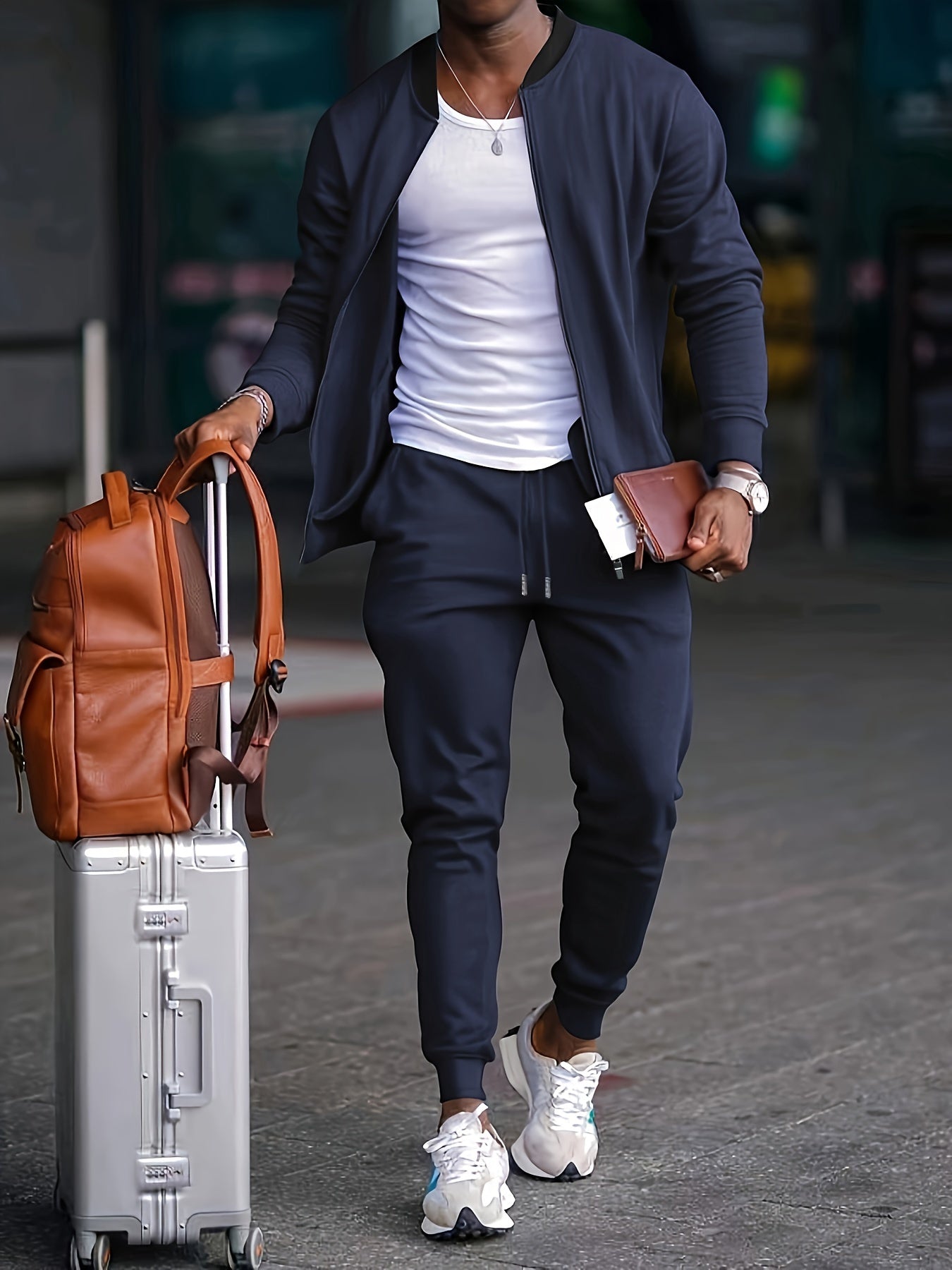 Mason | Men's Activewear Set | Zip-Up Training Outfit · PNY